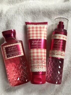 Bath & Body Works Gingham Gorgeous bundle